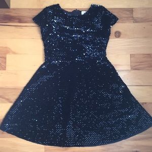 Zara girls sequin dress